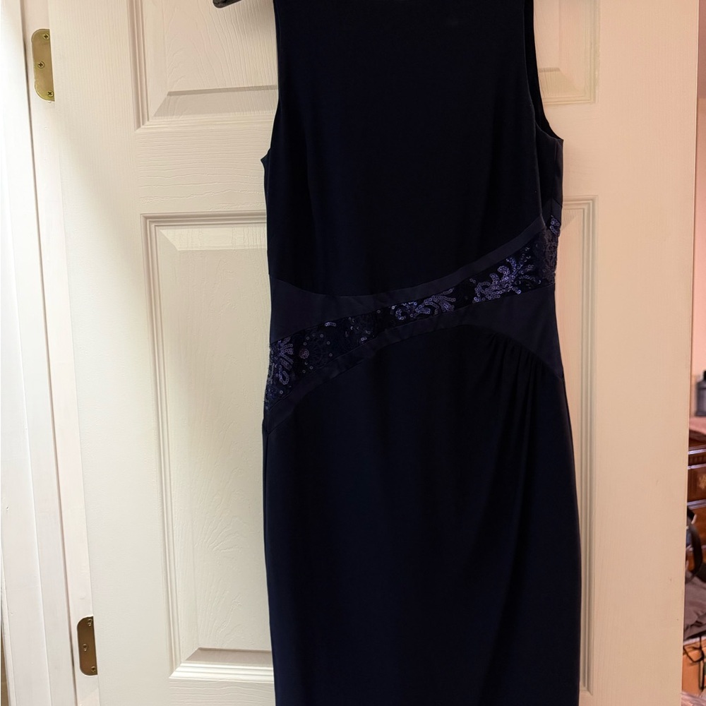 Ralph Lauren Midnight Blue Midi Dress